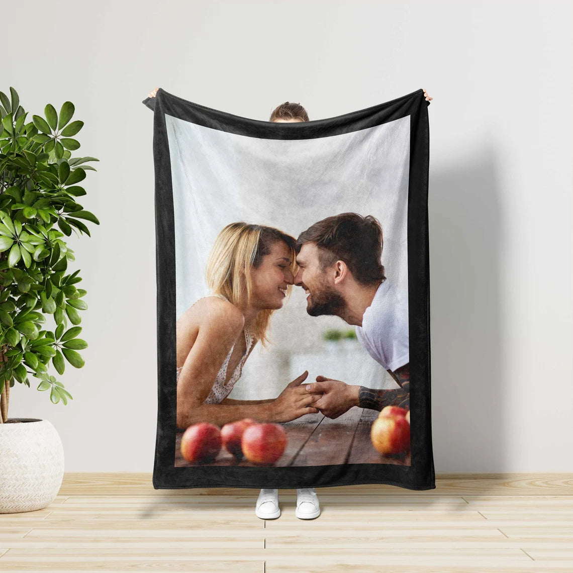 Photo Blanket Personalized,Valentine Home Decor