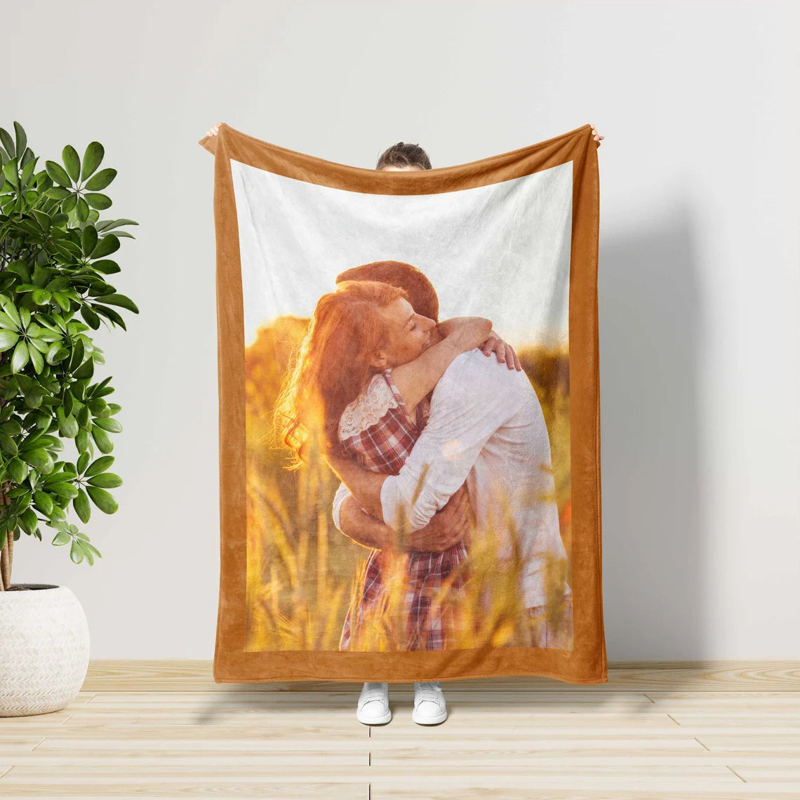 Photo Blanket Personalized,Valentine Home Decor